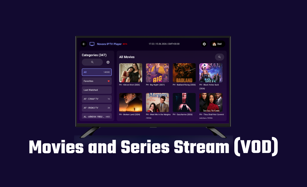 Novara IPTV App 4